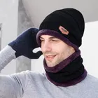 Woolen Cap with Neck Warmer for Men & Women 
