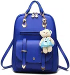 Beautiful Womens Backpack For College & School (Blue) (A-6)