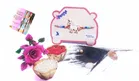 Alloy Rakhi with Greeting Card & Roli Chawal 