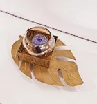 Metal Decorative Moroccan-Style Candle Holder 