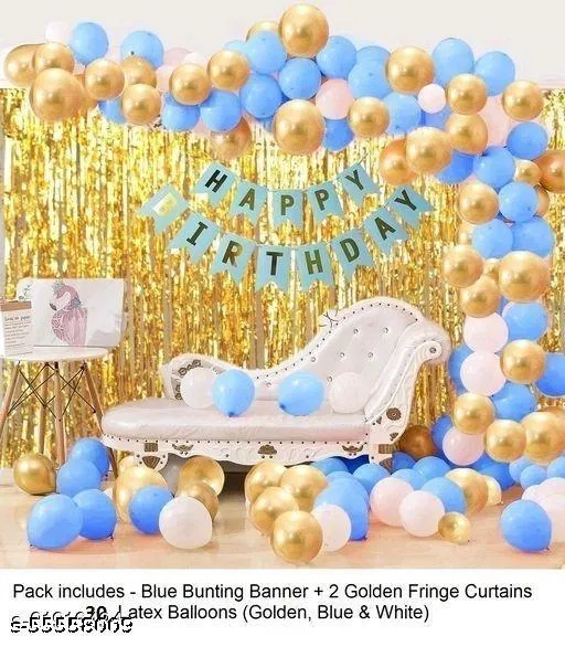 66 Pcs Balloons Decoration Kit, Multicolour, Set of 1
