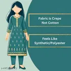 Floral Print Unstitched Suit Fabric for Women & Girls, Pink