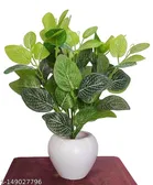 Plastic Artificial Flower With Pot,Multicolour