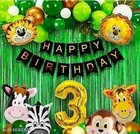 25 Pcs 3th Birthday Decoration kit, Multicolour, Set of 1