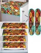 Knit 7 Pcs Fridge Cover Set 