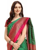 Art Silk  Printed Saree for Women 