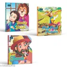 BOOKFORD Fairy Tale Shaped Board Book | Beauty and the Beast,  The Pied Piper, and Tom Thumb  | for kids | fairy tales | story books | 
