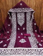 Embroidered Lucknowi Ethnic Motif Sewing & Embroidery 