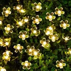 20 LEDs 2 m Yellow Blossoms Fairy Light 