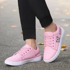 Sneakers for Women, Pink & White 