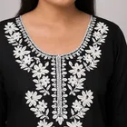 Cotton Embroidered Short Kurti for Women 