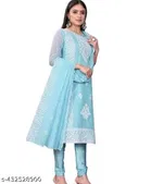 Embroidered Patiala Suits for Women 