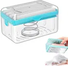 Plastic 2 in 1 Soap Roller Dispenser (Blue)