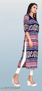 Crepe Kurtis for Women 
