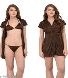 Satin Babydolls for Women 