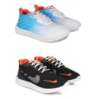 Sports Shoes for Men, Multicolor, Pack of 2 