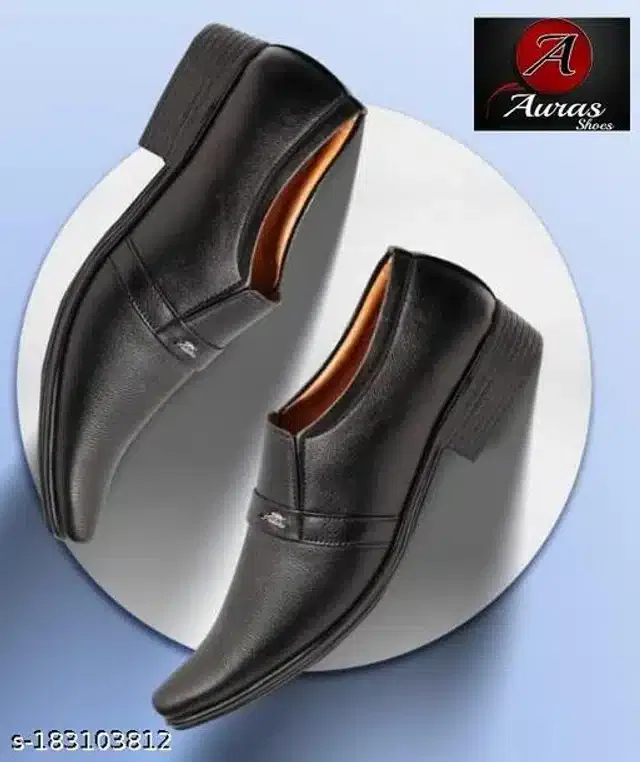 Formal Shoes for Men (Black, 9)