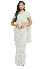 Net Floral Saree for Women 