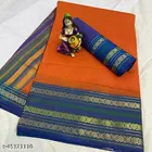 Kota Doria Cotton Saree for Women 