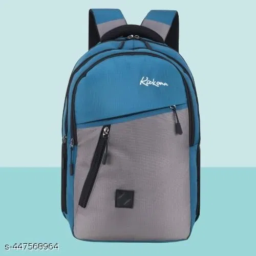 Polyester Backpack for Men & Women, Multicolor