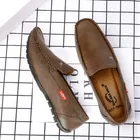 Velvet Loafer Shoes for Men 