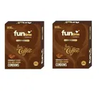 Funtime Rich Coffee Flavored 3 Pcs Condom 
