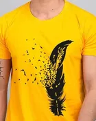 Round Neck Printed T-Shirt for Men 