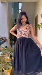 Georgette Printed Kurti for Women 