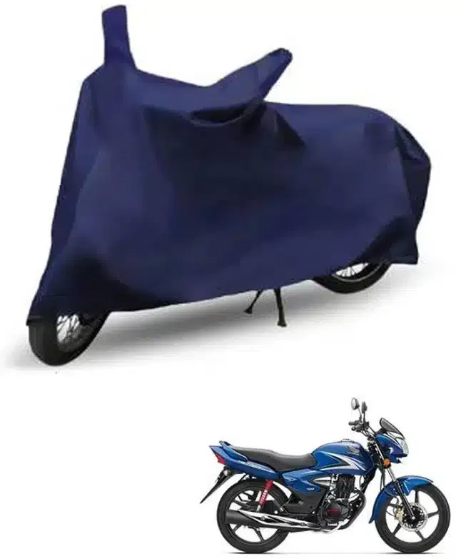 Waterproof & UV Protection Polyester Full Body Cover for Honda CB Unicorn 150 (Blue)