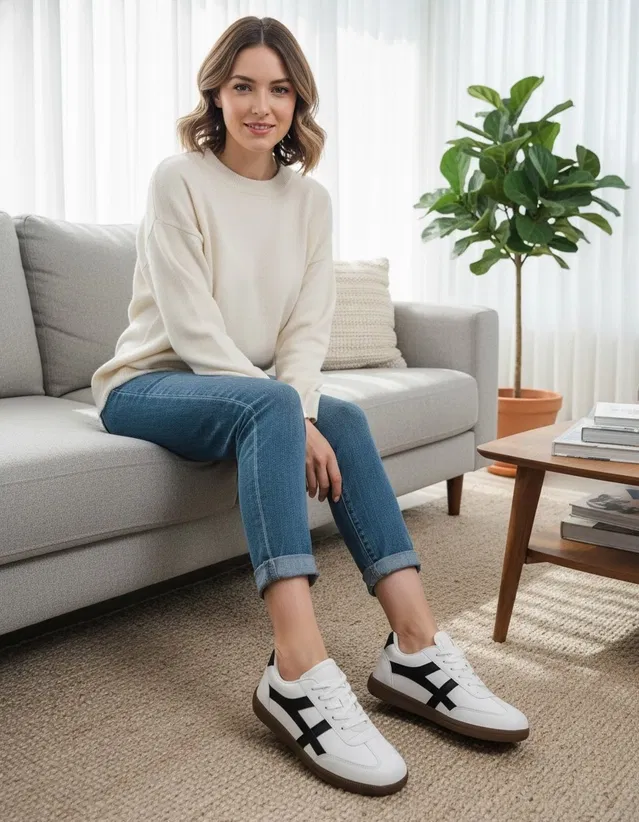 Attractive Premium Quality Synthetic Casuals for Women (Multicolor, 8)