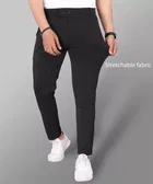 Lycra Blend Trouser for Men 