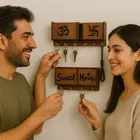 KC Art Wooden Key Holder, 2 Pcs