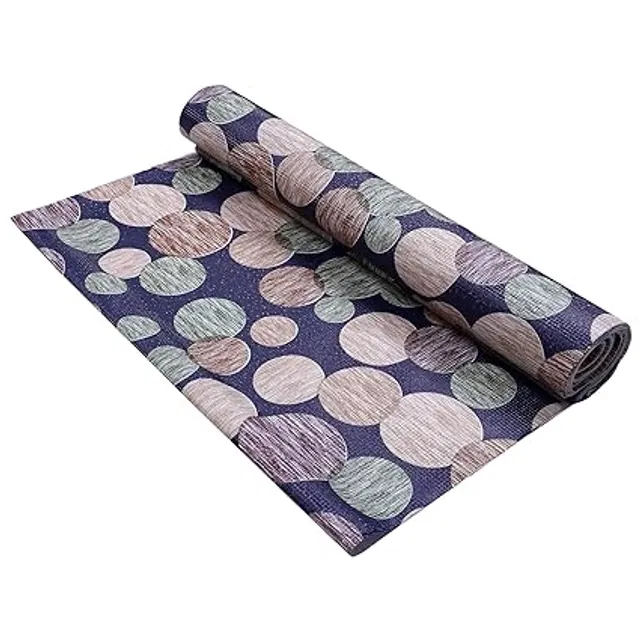Laminated Non Woven Multipurpose Kitchen Cabinet Drawer Shelf Mat (Multicolor, 45x500 cm)