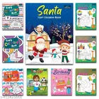 Copy Coloring Books For Kids – Set of 9 | Tracing Copy Coloring, Santa, Birthday Themes & Many More Fun Learning Activities | Educational Activity Books for Toddlers and Preschoolers