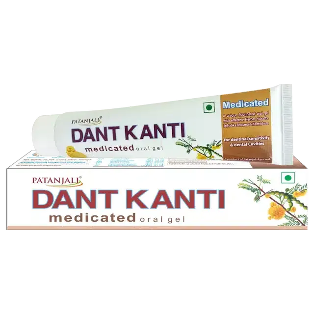 पतंजलि दन्त कान्ति मेडीकेटेड ओरल जेल 100 g