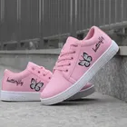 Sneakers for Women, Pink & White 