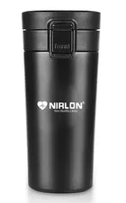 Insulated Double Wall Coffee Mug with Flip Lid 