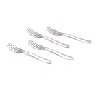 JENSONS Steel Baby fork (2.5 cm each, Pack of 4)