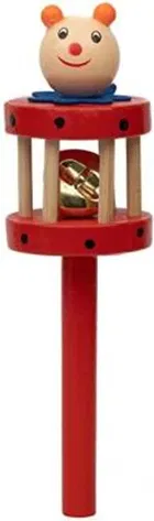Wooden Rattle Toys for Kids 