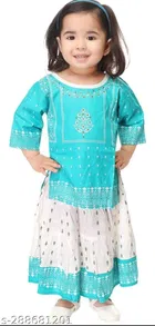 Rayon Kurta Set for Girls 