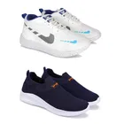 Sports Shoes for Men, Multicolor, Pack of 2 