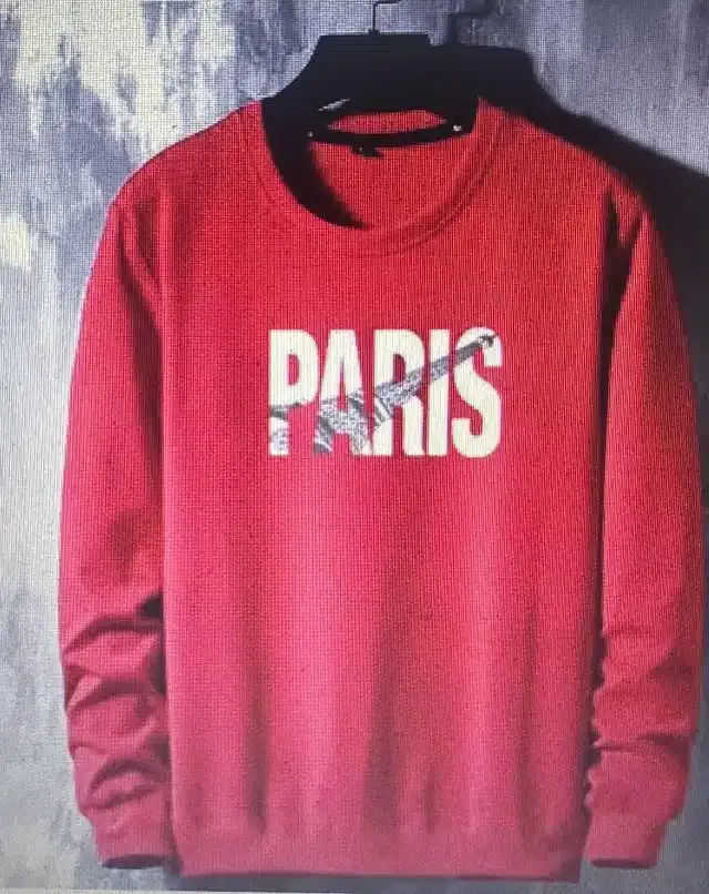 Full Sleeves T-Shirt for Men (Red, L)