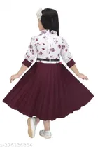 Cotton Blend Frock for Girls 