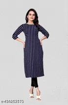 Crepe Kurtis for Women 