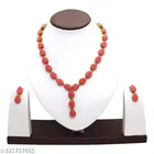 Unique Jewellery Set for Women & Girls, Peach