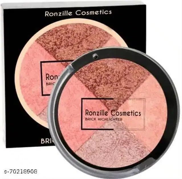 Ronzille Shimmer Brick Highlighter (Multicolor)