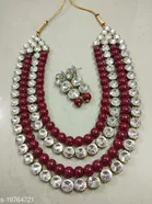 Princess Elegant Jewellery Set for Women & Girls, Maroon