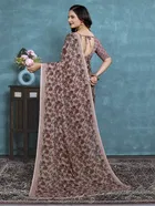 Georgette Printed Saree for Women 