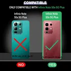 Artificial Leather Mobile Flip Cover for Infinix Note 50S 5G+ 