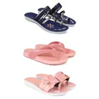 Combo of Flats with Slippers for Women 
